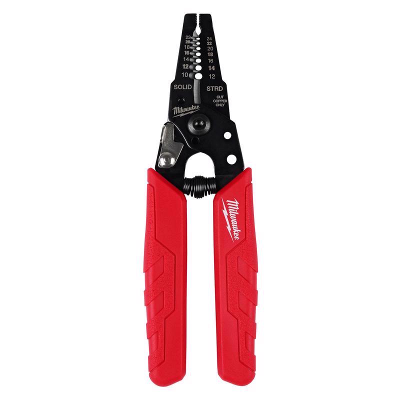 Milwaukee 24 AWG 1.94 in. L Wire Stripper/Cutter 48-22-3044