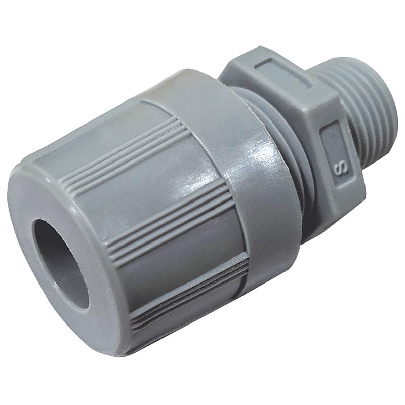 Sigma Engineered Solutions ProConnex Non-Metallic Cord Grip Connector 1/2 in. D 49226M 1 pk