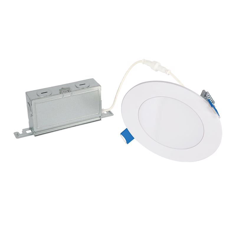 Halo Matte White 4 in. W LED Canless Recessed Downlight 8.3 W HLBSL406FS5