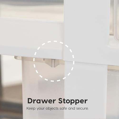 6 Drawer Rolling Storage Cart