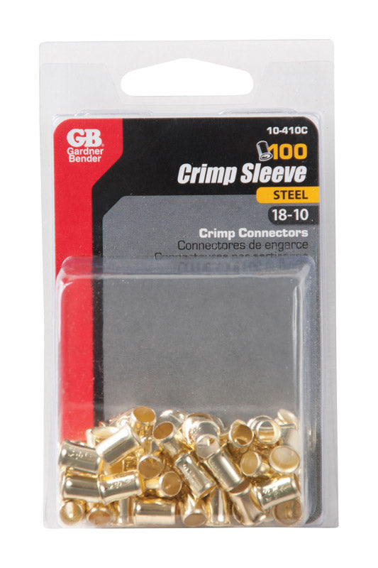 Gardner Bender 18-10 Ga. Copper Wire Crimp Connectors Gold 10-410C 100 pk