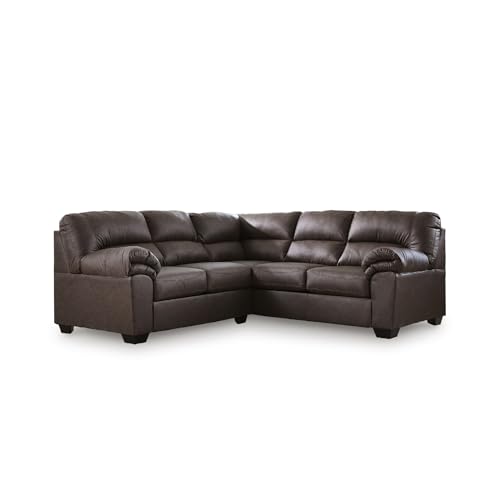 Faux Leather Sectional Sofa