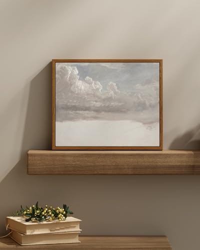 Framed Canvas Wall Art Vintage Decor