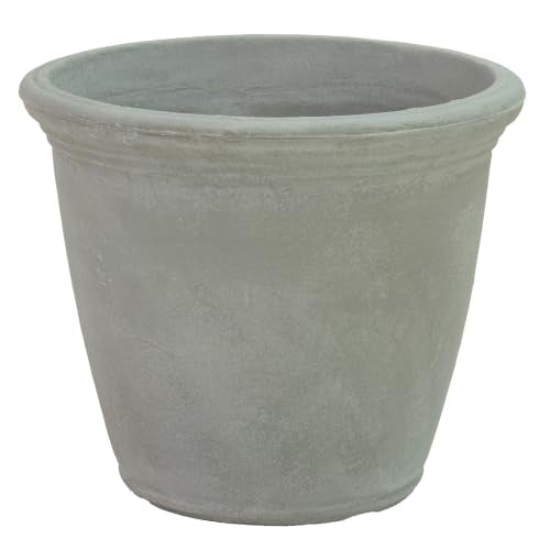 Sunnydaze Anjelica 15.25'' Large Plastic Planter Pot for Plants (2 Count)