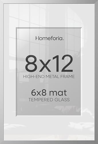 8x12 Silver Picture Frame (3 Count)