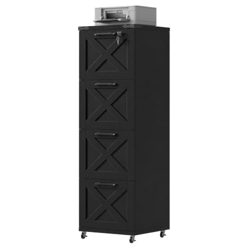Office Filing Cabinet with 4 Drawers