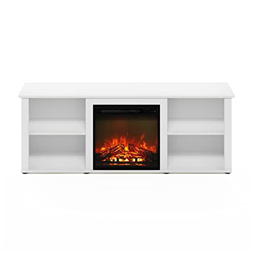 Classic 3 Tier Fireplace TV Stand for TV up to 60 Inch