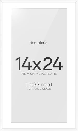 14x24 White Picture Frame