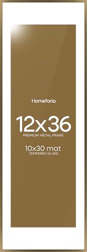 12x36 Bronze Picture Frame (2 Count)