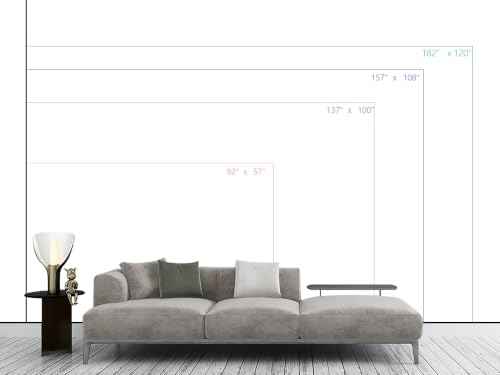 3D Gray Peony Floral Wallpaper Mural Peel and Stick for Bedroom