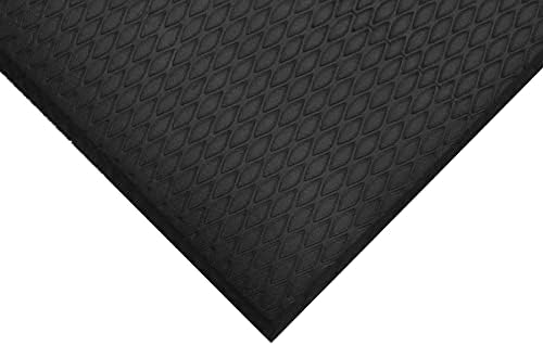 Hudson Exchange (2'x10') MaxCush Anti-Fatigue Comfort Industrial Ergonomic Mat Black