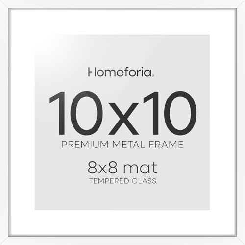 10x10 White Picture Frame