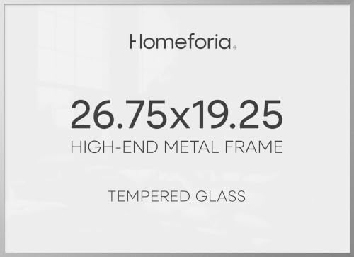 26.75x19.25 Silver Puzzle Picture Frame