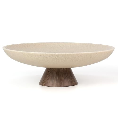 Modern Pedestal Decorative Bowl (6.34 Count)