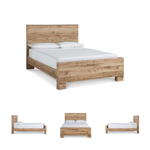 Hyanna King Size Panel Bed Frame