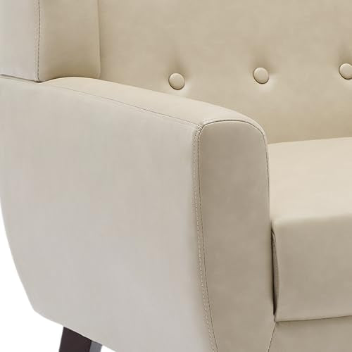 PU Leather Accent Chair