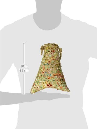 Prevue Hendryx 62604 Calypso Creations Fiesta Handbag Bird Toy, 9 x 6