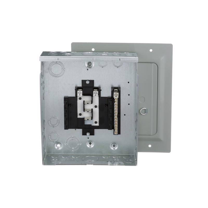 Eaton 125 amps 120/240 V 6 space 12 circuits Flush Mount Main Lug Load Center BR612L125FDP