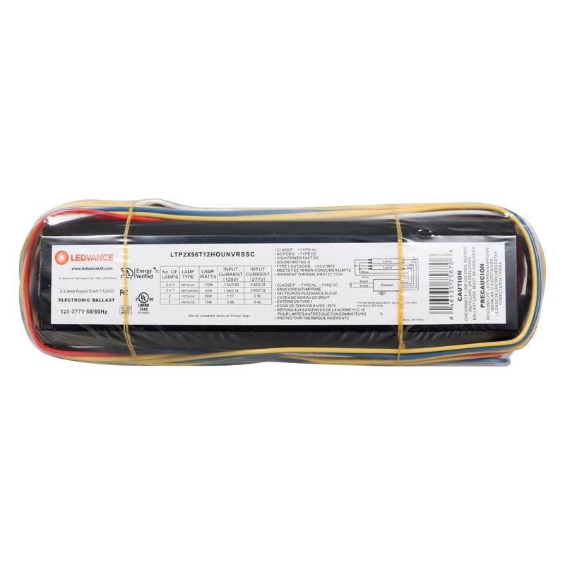 Sylvania Quicktronic 96 W 120 V 2 lights Fluorescent Ballast For T12 75870