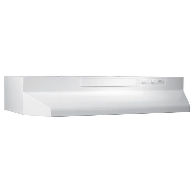 Broan-NuTone 36 in. W White Range Hood F403611