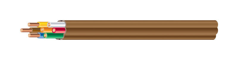 Southwire 250 ft. 18/7 Solid Copper Thermostat Wire 64170444
