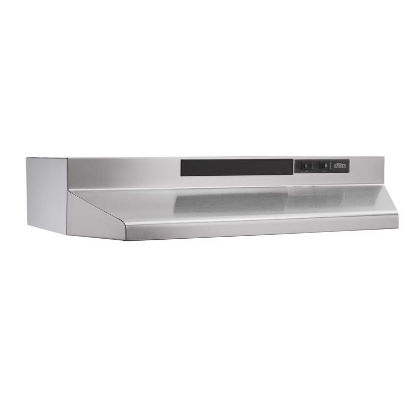 Broan-NuTone 30 in. W Silver Range Hood F403004