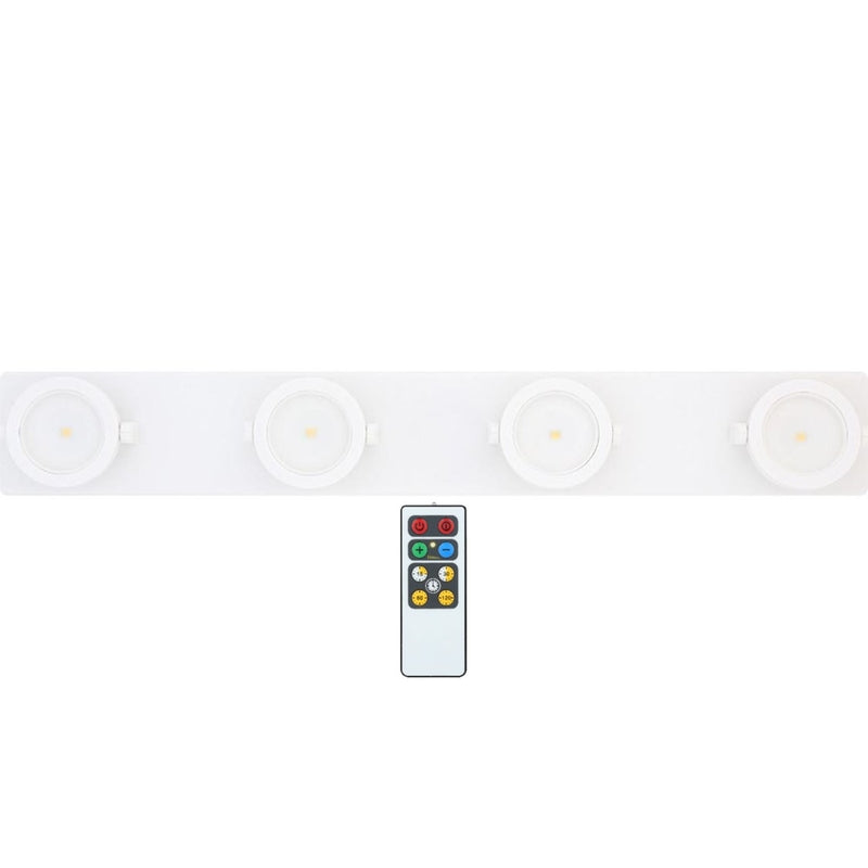 Rite Lite 15.75 in. L White Battery Powered LED Strip Light 70 lm LPL704WRC