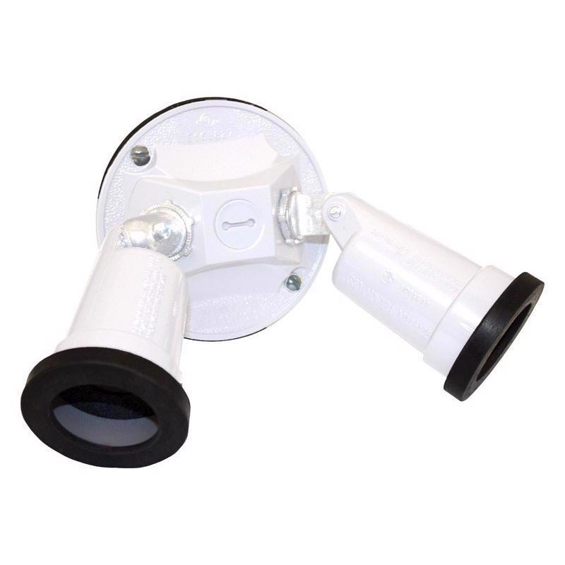 Sigma Engineered Solutions Switch Controlled White Lamp Holder Kit Hardwired 14782WH