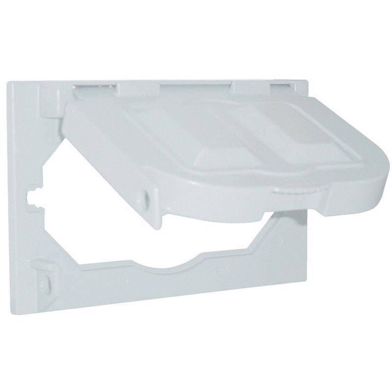 Sigma Engineered Solutions Rectangle Die-Cast Metal 1 gang 4.76 in. H X 3.01 in. W Multi-Use Cover 14145WH