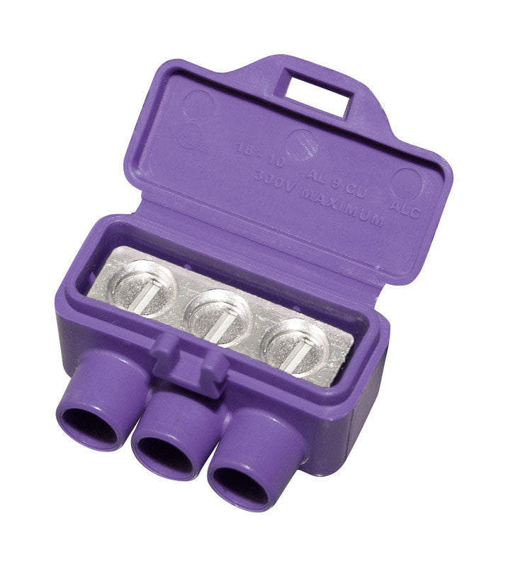 King Innovation AlumiConn Aluminium Wire Aluminum to Copper Lug Purple 95110 10 pk