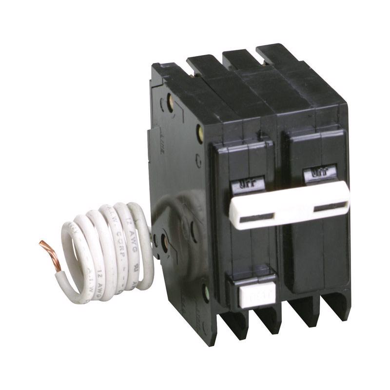 Eaton 50 amps GFCI 2-Pole Circuit Breaker w/Self Test BRN250GF