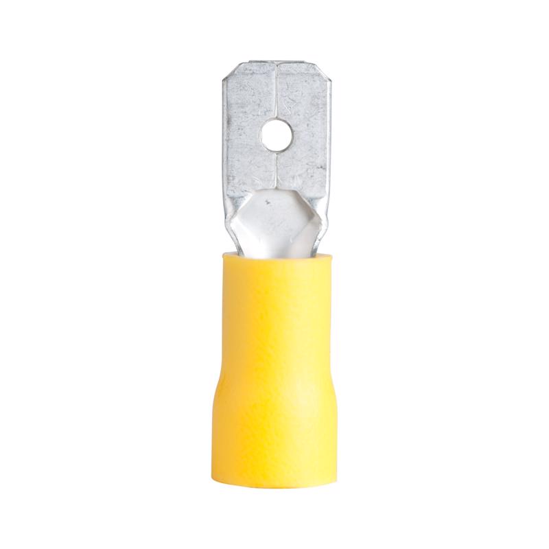 Gardner Bender 12-10 Ga. Insulated Wire Male Disconnect Yellow 20-145M 16 pk