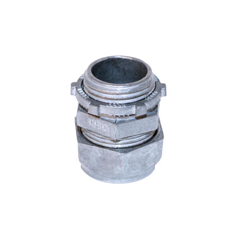 Sigma Engineered Solutions ProConnex 1/2 in. D Die-Cast Zinc Compression Connector For EMT TC-601 50 pk