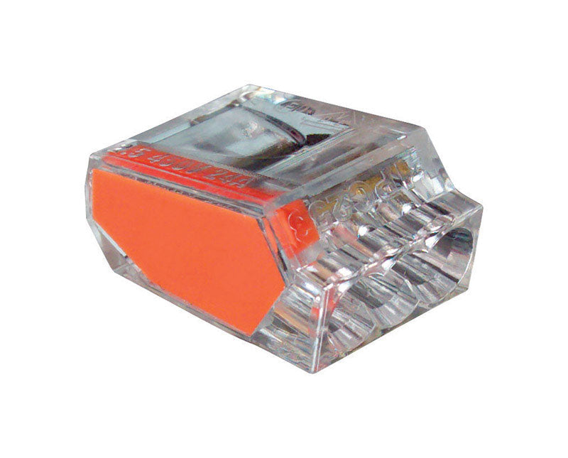Gardner Bender PushGard 22-12 Ga. Copper Wire Connector Orange 10-PC3 100 pk