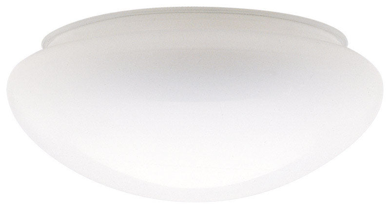 Westinghouse Mushroom White Glass Lamp Shade 8575700 1 pk, Pack of 6