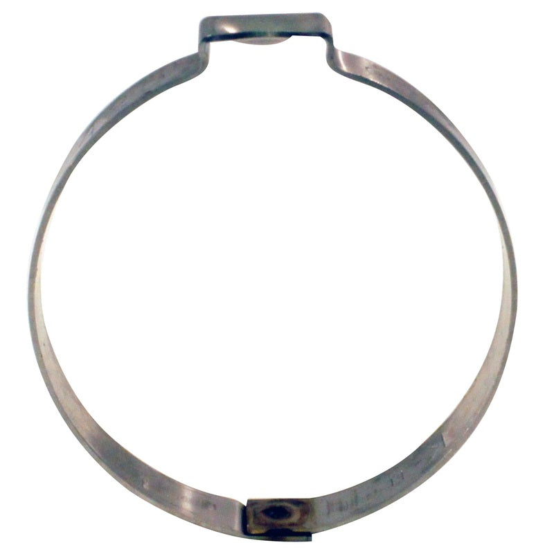 Apollo 1 in to 1 in. SAE 24 Silver Clamp Ring Stainless Steel Band LWSPOLYPC1