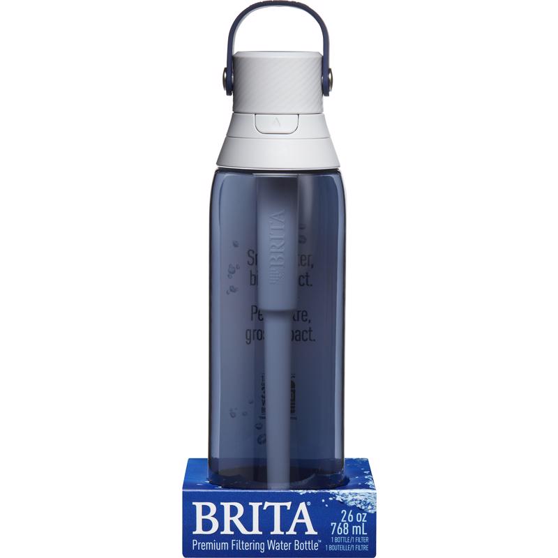 Brita Premium 26 oz Night Sky BPA Free Filtered Water Bottle