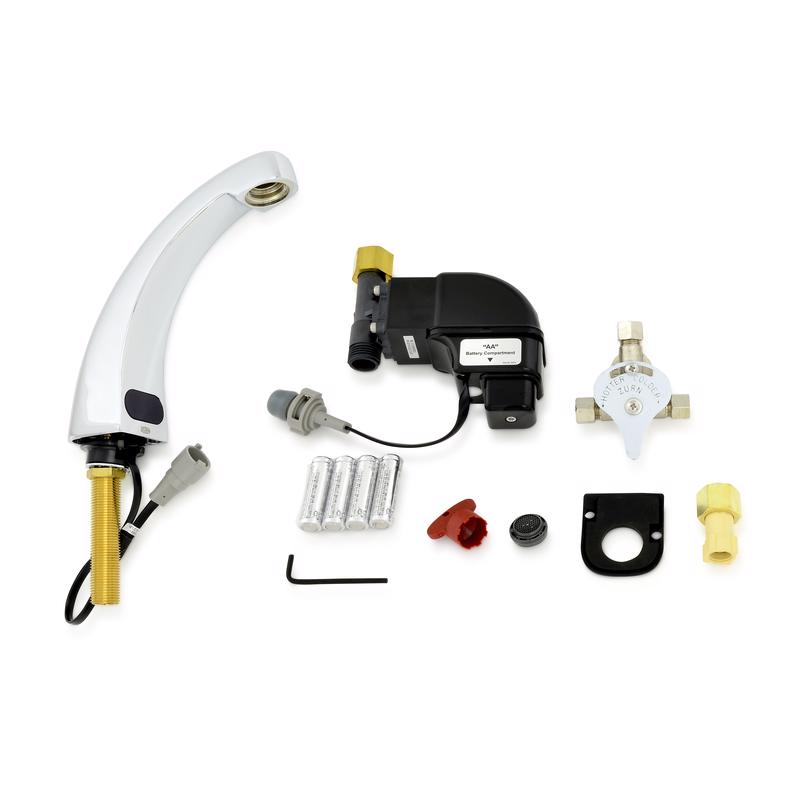 Zurn Chrome Motion Sensing AquaSense Z6913 Lavatory Faucet 1.125 in. Z6913-XL-MV