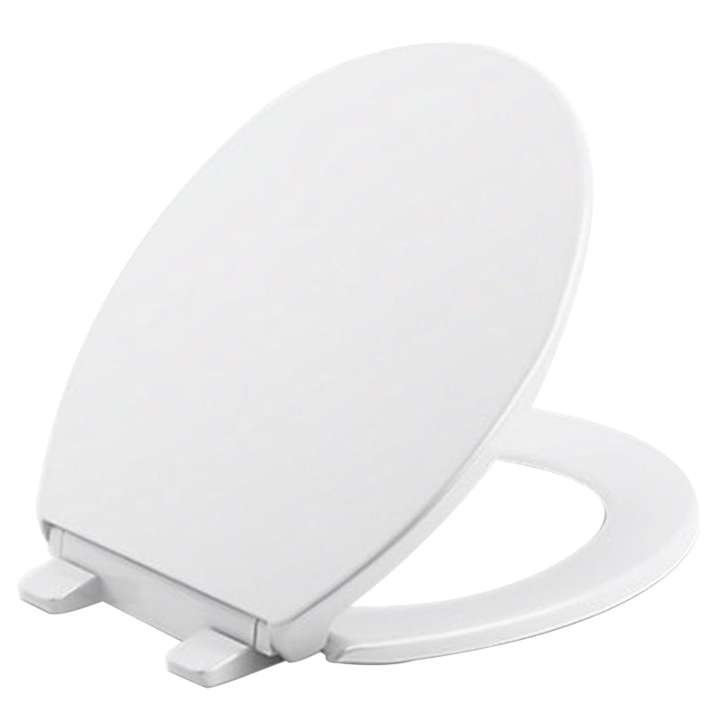 Kohler Brevia Slow Close Round White Plastic Toilet Seat 20111-0