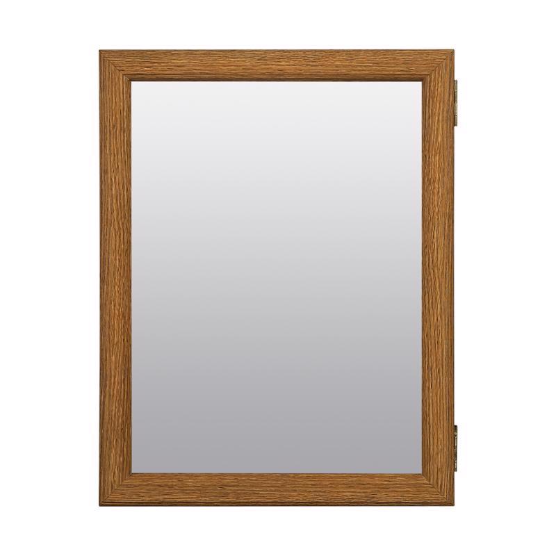 Zenna Home 19.25 in. H X 15.5 in. W X 4.5 in. D Rectangle Medicine Cabinet/Mirror K16