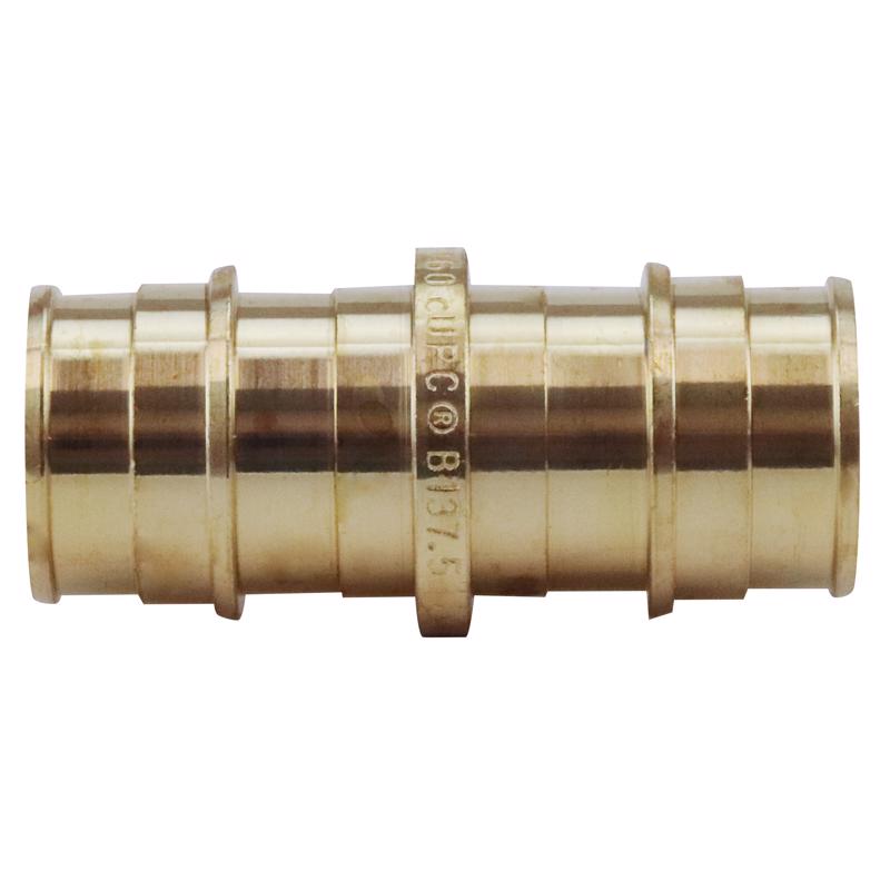 Apollo 3/4 in. Expansion PEX in to X 3/4 in. Barb Brass Straight Coupling EPXC3434