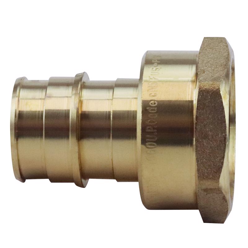 Apollo PEX-A 3/4 in. Expansion PEX in to X 3/4 in. FNPT Brass Adapter EPXFA3434