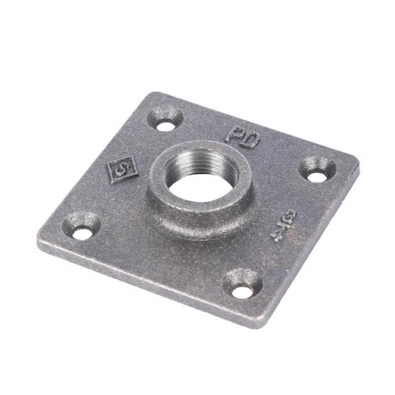 STZ Industries Pipe Decor Malleable Iron Flange 3/4 in. 366 SQFL-34-2