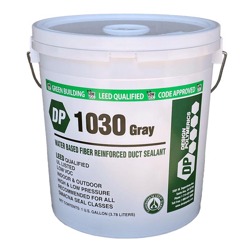 Imperial Design Polymetrics Gray Latex Duct Sealant 1 gal KK0351