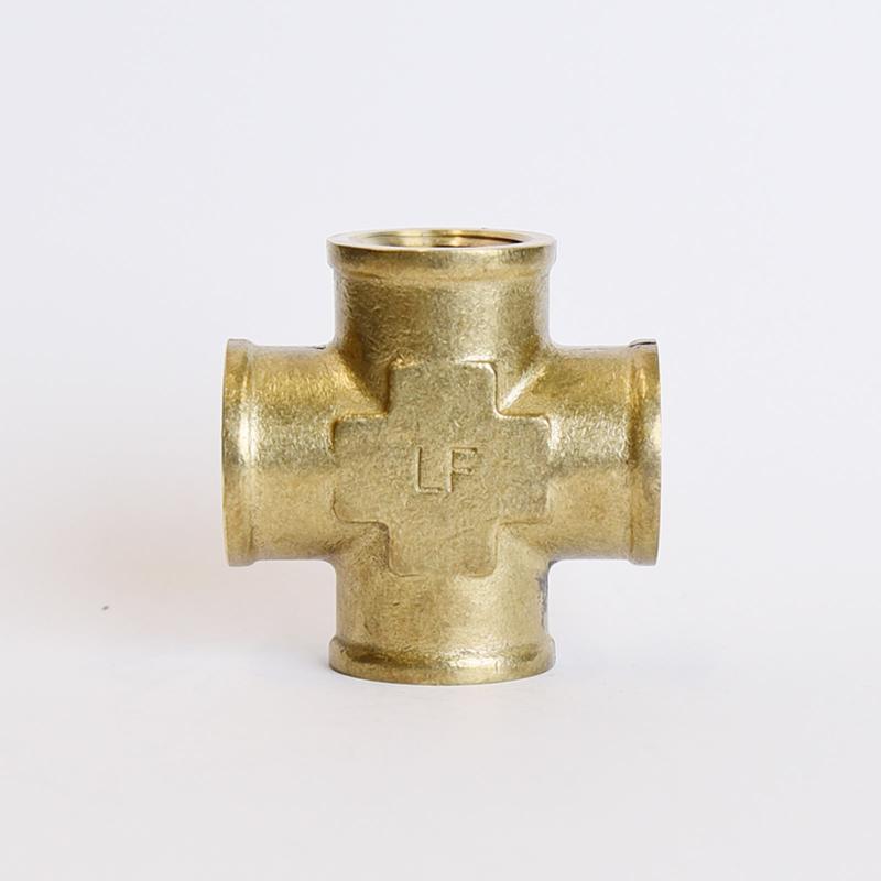 ATC 1/2 in. FPT X 1/2 in. FPT Brass Cross 6JC120810701053