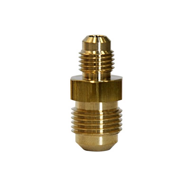 ATC 3/8 in. Flare X 1/4 in. Flare Yellow Brass Reducing Union 6JC120110701098, Pack of 5