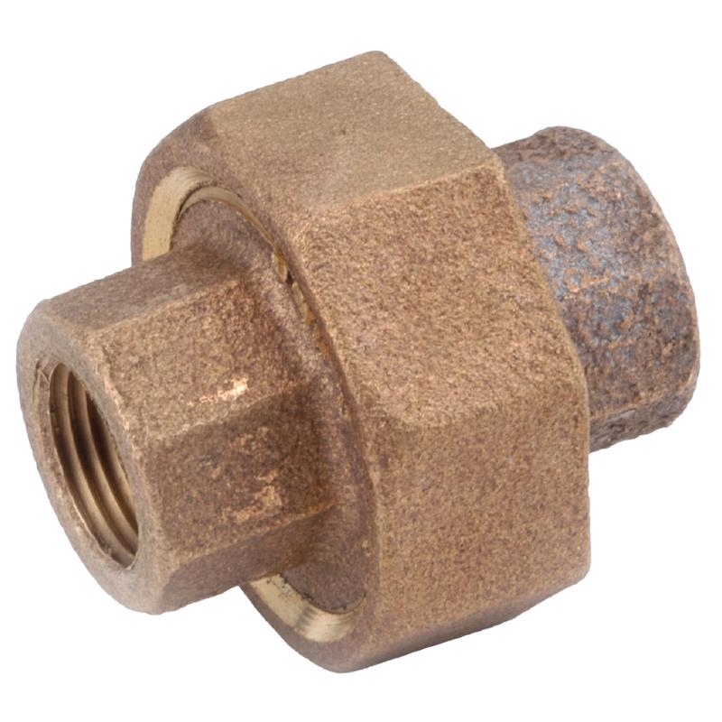 Anderson Metals 1/2 in. FIP Brass Union 738104-08AH, Pack of 5