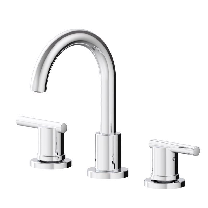 Oakbrook Collection Alexis Chrome Modern Widespread Bathroom Sink Faucet 8 in. 67084W-6201