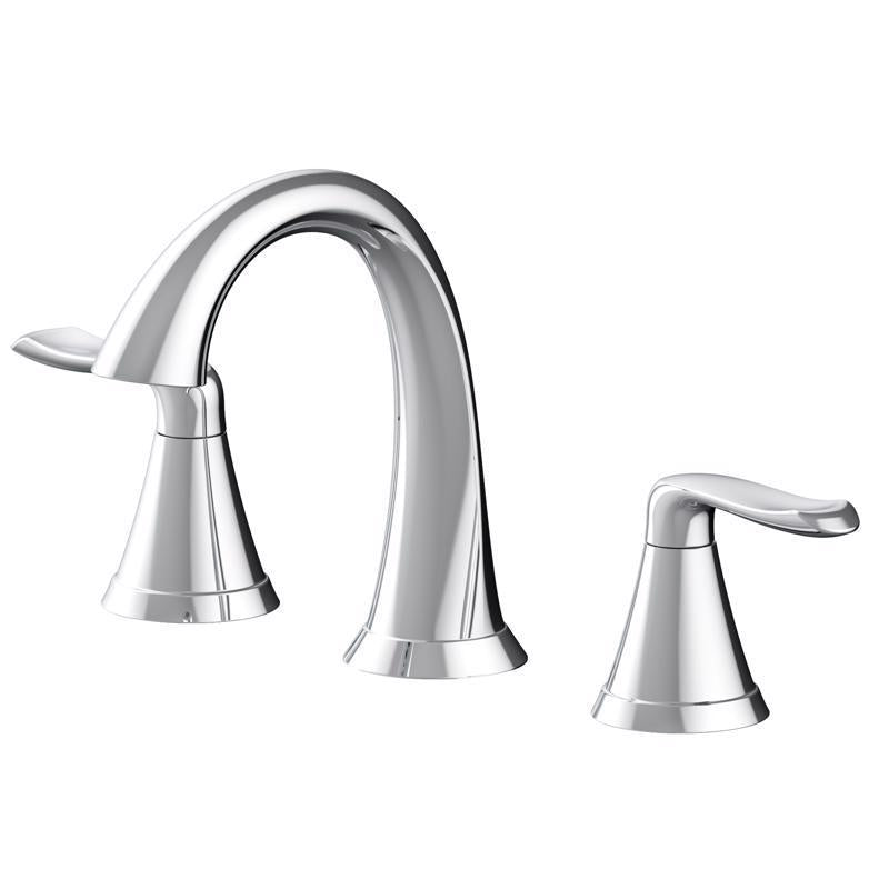 Oakbrook Collection Chloe Chrome Contemporary Widespread Bathroom Sink Faucet 8 in. 67307W-6201