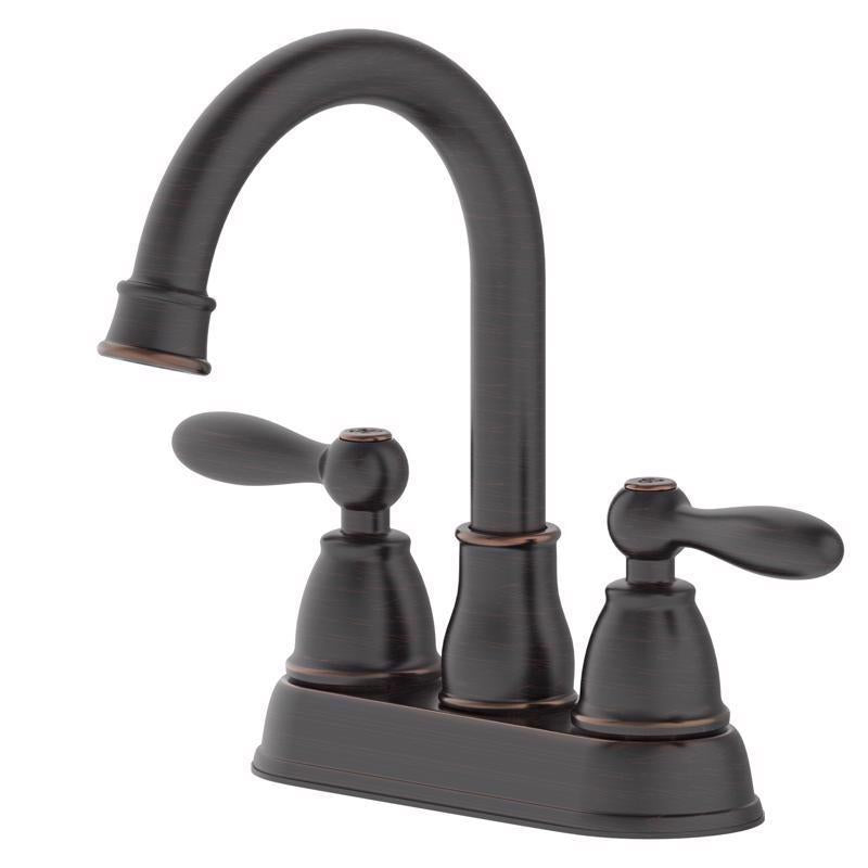 Oakbrook Collection Jennifer Oil Rubbed Bronze Traditional Centerset Bathroom Sink Faucet 4 in. 67513W-632707